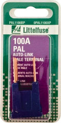 Value Collection - 100 Amp, Automotive Fuse - Blue, Littlefuse PAL1100X - Makers Industrial Supply