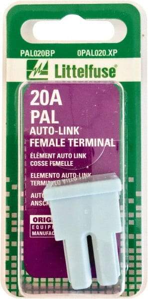 Value Collection - 20 Amp, Automotive Fuse - Blue, Littlefuse PAL020 - Makers Industrial Supply