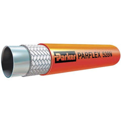 Parker - 1/2" ID x 0.81" OD, Thermoplastic Tube - 3500 psi, Orange, 50' Long, -40 to 212°F - Makers Industrial Supply