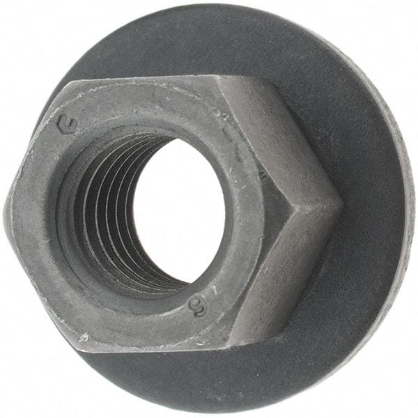 Value Collection - M10x1.50 Washer Hex Nut - 15mm Across Flats, 13mm High, Phosphate Finish - Makers Industrial Supply