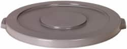 PRO-SOURCE - Round Lid for Use with 10 Gal Round Trash Cans - Gray, Plastic, For Huskee Trash Cans - Makers Industrial Supply