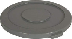 PRO-SOURCE - Round Lid for Use with 32 Gal Round Trash Cans - Gray, Plastic, For Huskee Trash Cans - Makers Industrial Supply