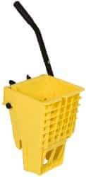 PRO-SOURCE - Plastic Wringer - 12" High x 16" Wide, Yellow, Metal Handle - Makers Industrial Supply