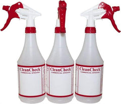 PRO-SOURCE - 24 oz Bottle & Trigger Sprayer - Red - Makers Industrial Supply