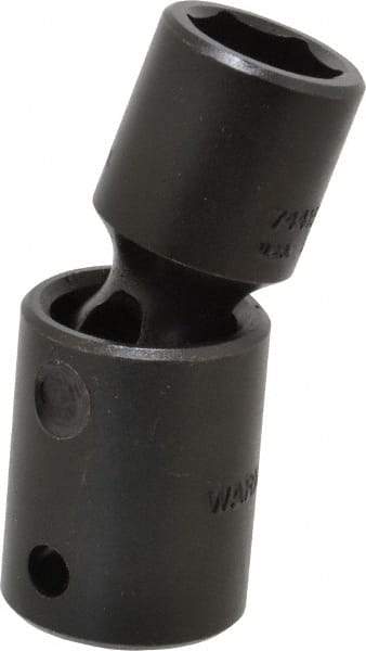 Proto - 1/2" Drive 15mm Standard Universal Impact Socket - 6 Points, 2-19/32" OAL - Makers Industrial Supply