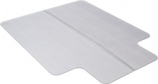 Aleco - 48" Long x 36" Wide, Chair Mat - Single Lip, Straight Edge Style - Makers Industrial Supply