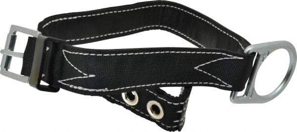 Miller - Size S, 31 to 39 Inch Waist, 1-3/4 Inch Wide, Single D Ring Style Body Belt - Nylon Webbing, Tongue Buckle Connection - Makers Industrial Supply