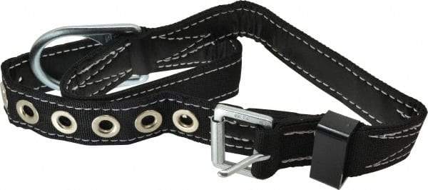 Miller - Size L, 39 to 47 Inch Waist, 1-3/4 Inch Wide, Single D Ring Style Body Belt - Nylon Webbing, Tongue Buckle Connection - Makers Industrial Supply