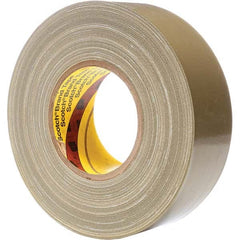 3M - 54.8m x 48mm x 11.7 mil Olive Green Polyethylene Cloth Duct Tape - Makers Industrial Supply