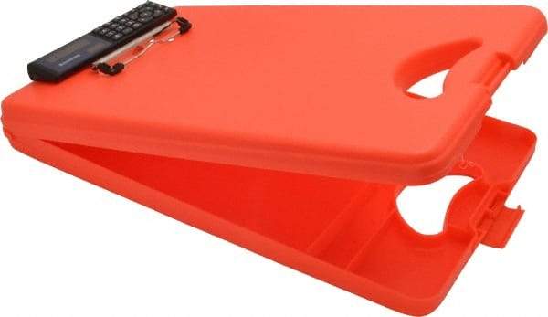 Saunders - 16 Inch Long x 10 Inch Wide x 2-5/8 Inch High, Clip Board - Orange - Makers Industrial Supply