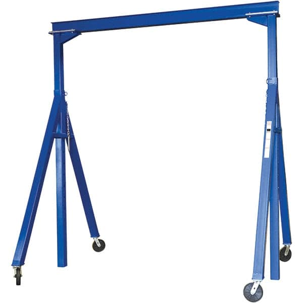 Vestil - 6,000 Lb Load Capacity, Steel Gantry Crane - Makers Industrial Supply