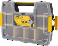 Stanley - 11-39/64" Wide x 2-15/64" High x 8-39/64" Deep, SortMaster Light - Plastic Frame, 10 Compartments - Makers Industrial Supply