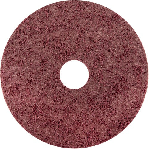 ‎4-1/2″ × 7/8″ Non Woven Hook and Loop Disc Vortex Rapid Prep Medium Grit - Makers Industrial Supply