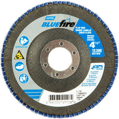 ‎4-1/2 × 7/8″ BlueFire Fiberglass Conical Flap Disc Type 29 P60 Grit R884V1 Zirconia Alumina - Makers Industrial Supply