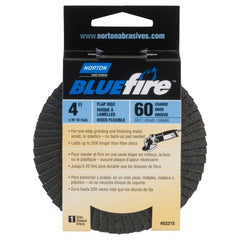 4″ × 5/8″ Flap Disc BlueFire Type 29 Fiberglass Plate 60 Grit - Makers Industrial Supply