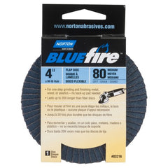 4″ × 5/8″ Flap Disc BlueFire Type 29 Fiberglass Plate 80 Grit - Makers Industrial Supply