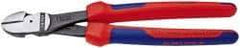 Knipex - 10" OAL, 0.181" Capacity, Diagonal Cutter - 1" Jaw Length x 11/16" Jaw Width, Round/Straight Head, Comfort Grip Handle - Makers Industrial Supply