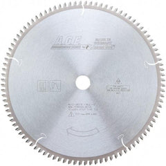 Amana Tool - 12" Diam, 1" Arbor Hole Diam, 96 Tooth Wet & Dry Cut Saw Blade - Carbide-Tipped, Clean Action, Standard Round Arbor - Makers Industrial Supply