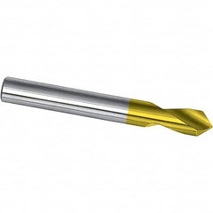 Magafor - 16mm Body Diam, 90°, 4-1/2" OAL, Cobalt Spotting Drill - Makers Industrial Supply