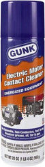 Gunk - Tetrachloroethylene Electrical Cleaner - 22 oz Aerosol Can - Makers Industrial Supply