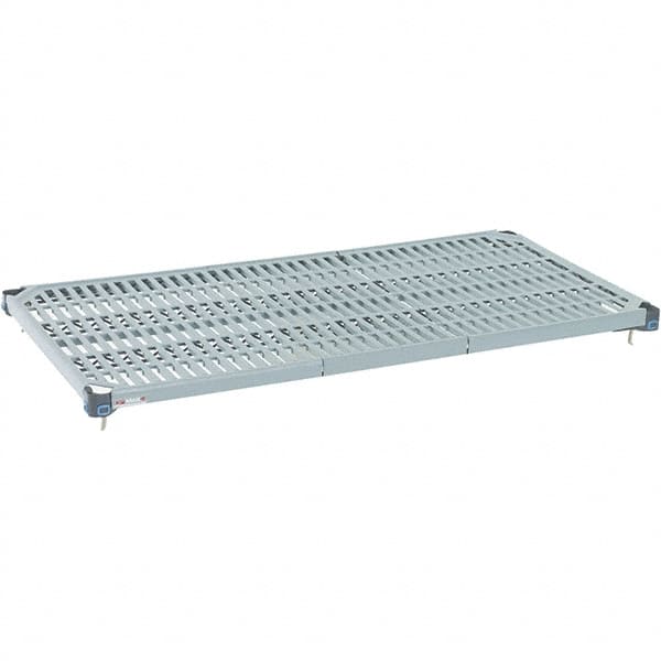 Metro - 54" Wide, 1-1/2" High, Open Shelving Shelf - Polymer, 18" Deep, Use with Metro Max Q - Makers Industrial Supply