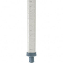 Metro - 54" High, Open Shelving Post - Polymer, Use with Metro Max I Shelving - Makers Industrial Supply