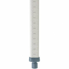 Metro - 63" High, Open Shelving Post - Polymer, Use with Metro Max I Shelving - Makers Industrial Supply