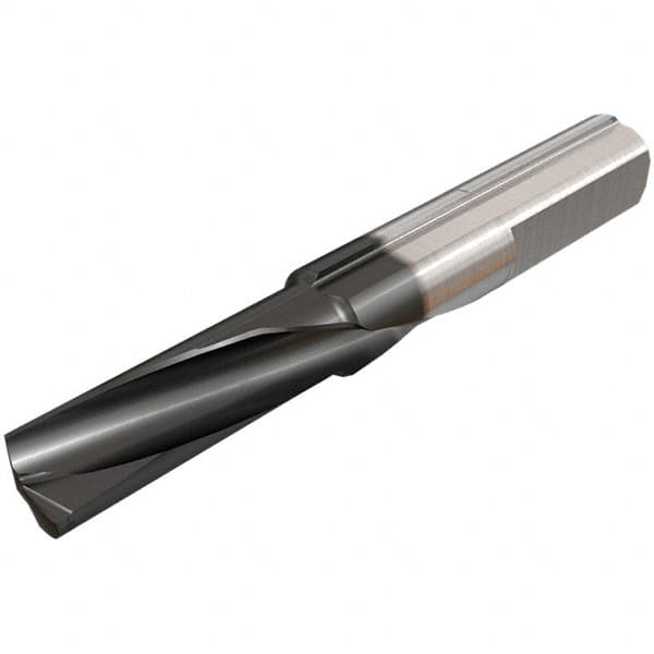 Iscar - 3mm Min Bore Diam, 6mm Max Bore Depth, 6mm Shank Diam, Helical Boring Bar - 0.1mm Corner Radius, Right Hand Cut, Solid Carbide, TiAlN Finish - Exact Industrial Supply