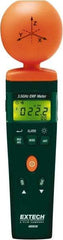 Extech - 3-1/2 Ghz Max, LCD Display, RF and EMF Meter - 9V Power Supply - Makers Industrial Supply