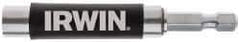 Irwin - 1/4" Magnetic Quick Release Bit Holder - 1/4" Hex Drive, 4-11/16" OAL - Makers Industrial Supply