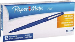 Paper Mate - Needle Porous Point Pen - Blue - Makers Industrial Supply