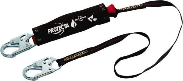 Protecta - Lanyards & Lifelines Type: Shock Absorbing Lanyard Length (Feet): 6.00 - Makers Industrial Supply