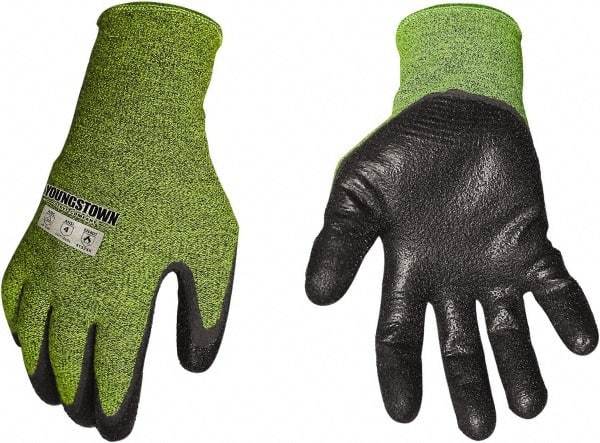 Youngstown - Size S, Dyneema, Flame Resistant Gloves - 4.9 cal/Sq cm Max Arc Protection, ASTM F2675 - Makers Industrial Supply