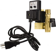 PRO-SOURCE - 1/4" Inlet, Electronic Condensate Drain Valve - 1/4" NPT Outlet, 1.5 to 725 psi - Makers Industrial Supply