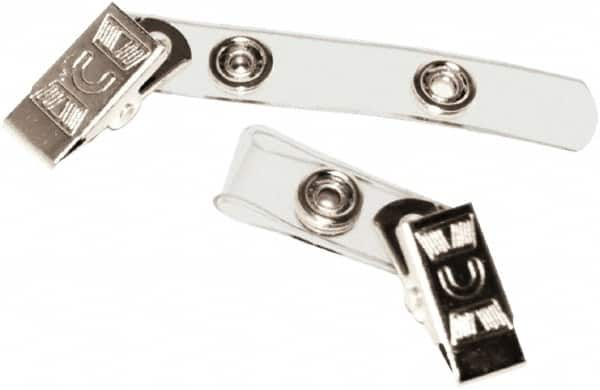 ADVANTUS - Retractable Straps Color: Clear Maximum Cord Length (Inch): 3 - Makers Industrial Supply