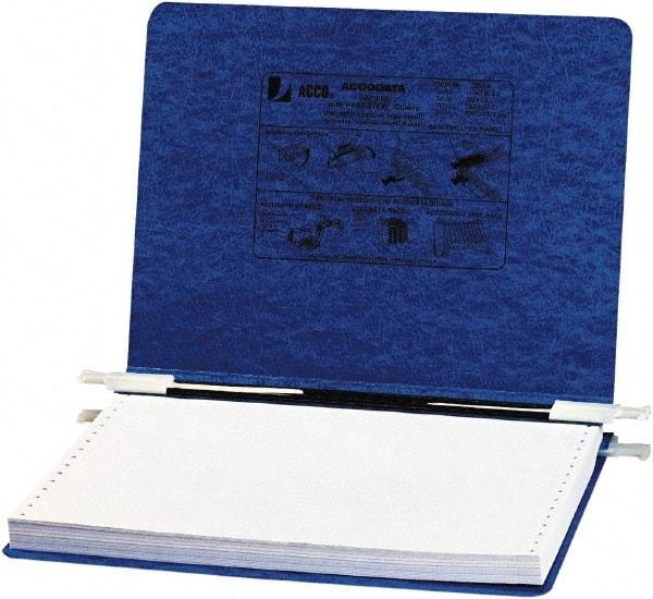 ACCO - 6", Letter Size, Dark Blue, Hanging Data Binders - Makers Industrial Supply