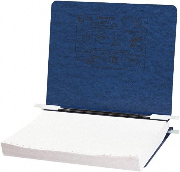 ACCO - 6", Letter Size, Dark Blue, Hanging Data Binders - Makers Industrial Supply