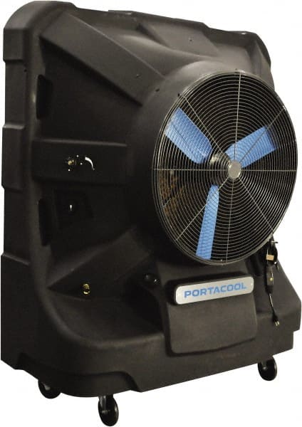 PortaCool - 48" Blade 23,500 CFM 65 Gal 1 hp Evaporative Cooler - Makers Industrial Supply