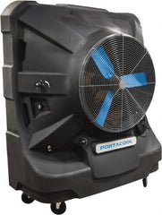 PortaCool - 36" Blade, 60 Gal Capacity, 0.7 hp, 13,500 CFM Evaporative Cooler - 11 Amp Rating, 110 Volts, Infinitely Variable Speed - Makers Industrial Supply