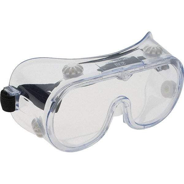 3M - Safety Goggles - 334 CLEAR LENS SAFETY SPLASH GOGGLE - Makers Industrial Supply