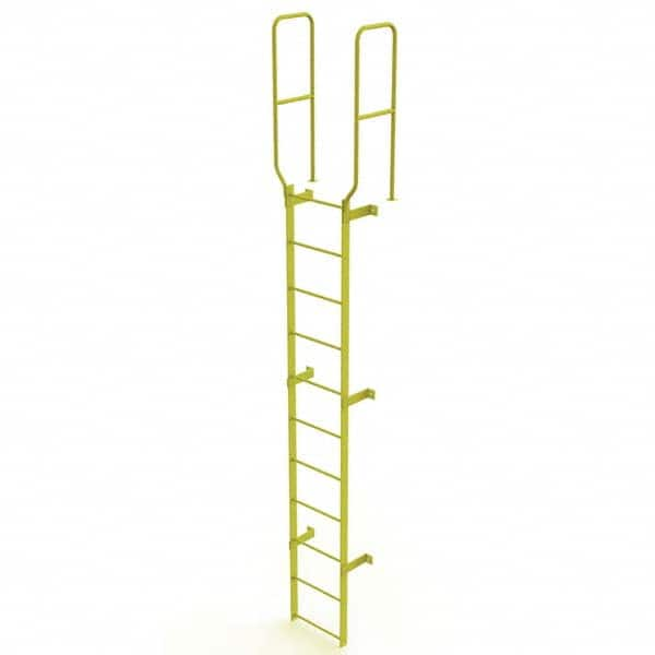 TRI-ARC - Rolling & Wall Mounted Ladders & Platforms Type: Fixed Ladder Style: Safety Cage - Makers Industrial Supply