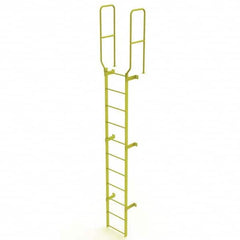 TRI-ARC - Rolling & Wall Mounted Ladders & Platforms Type: Fixed Ladder Style: Safety Cage - Makers Industrial Supply