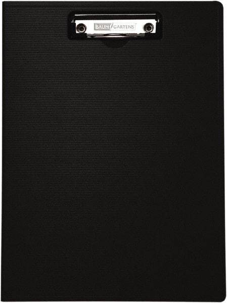 Baum/Gartens - 12.933 Inch Long x 9 Inch Wide, Clip Board - Black - Makers Industrial Supply