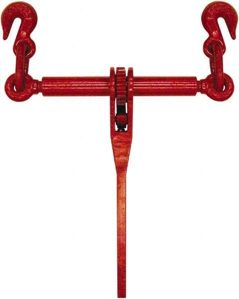 Buyers Products - 6,600 Lb Load Capacity Ratchet Loadbinder - 3/8" Max Chain Size, 8" Take Up, Chain Grade 70 - Makers Industrial Supply