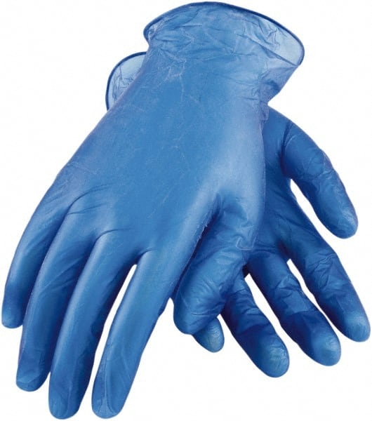 PIP - Size L, 5 mil, Industrial Grade, Powdered Vinyl Disposable Gloves - Exact Industrial Supply