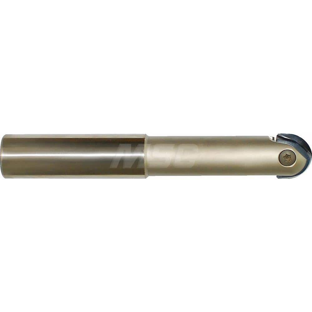 Indexable Ball Nose End Mills; Cutting Diameter (Decimal Inch): 5/8; Maximum Depth of Cut (Decimal Inch): 1.3750; Maximum Depth of Cut (Inch): 1-3/8; Shank Type: Straight Shank; Shank Diameter (Inch): 5/8; Toolholder Style: i-Xmill; Number of Ball Nose In