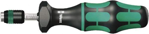 Wera - 1 Piece, 0.9 to 1.5 N/m, Adjustable Torque Limiting Screwdriver - 0.025" Drive - Makers Industrial Supply