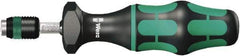 Wera - 1 Piece, 0.3 to 1 N/m, Adjustable Torque Limiting Screwdriver - 0.025" Drive - Makers Industrial Supply