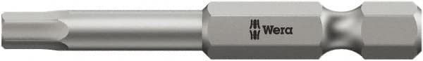 Wera - 4mm Hex Bit - 1/4" Hex Drive, 3-1/2" OAL - Makers Industrial Supply