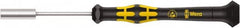 Wera - 5.5mm Solid Shaft ESD Nutdriver - Ergonomic Handle, 157mm OAL - Makers Industrial Supply